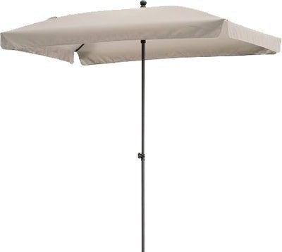 Stokparasol. Recht model. Kleur Taupe, Ophalen, Gebruikt, 2 tot 3 meter, Waterdicht