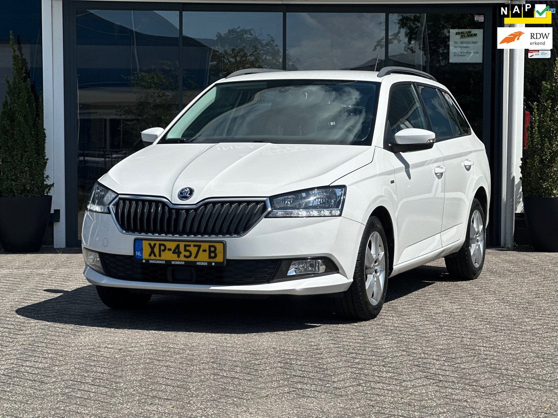 Skoda Fabia Combi 1.0 Clever | NL-auto | Uitstekende staat !, Auto's, Gebruikt, Euro 6, Origineel Nederlands, Handgeschakeld