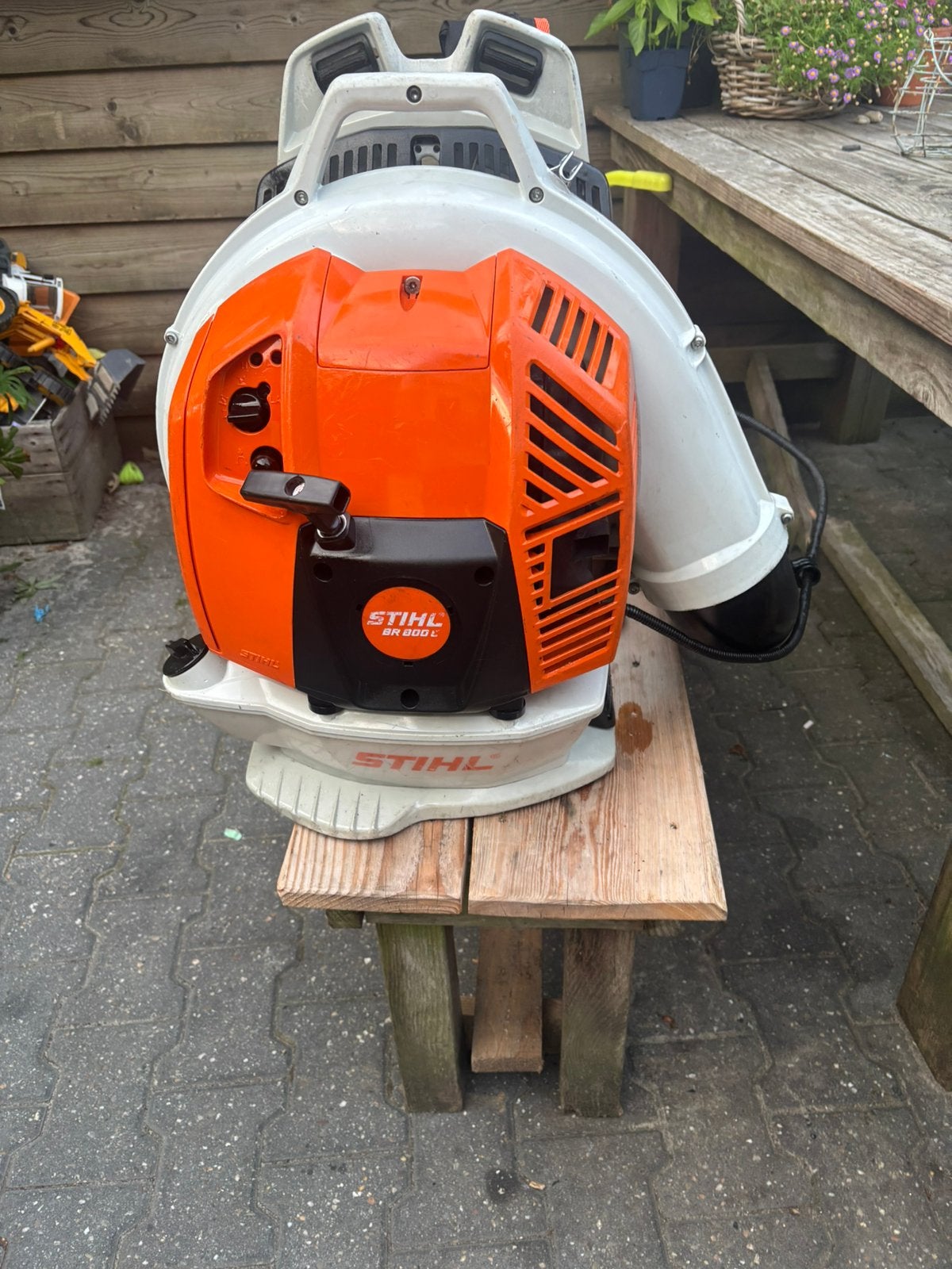 Stihl br800c bladblazer, Ophalen, Zo goed als nieuw