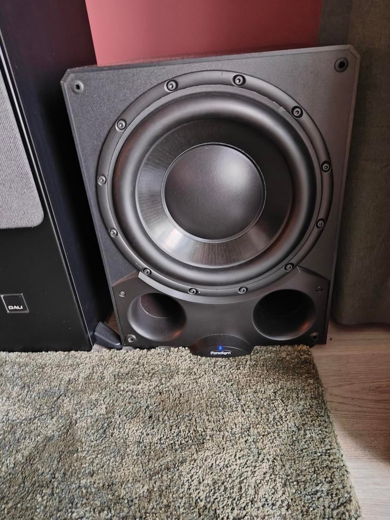 Paradigm DSP-3200 v2 actieve subwoofer, Audio, Tv en Foto, Luidsprekers, Subwoofer, Zo goed als nieuw, 120 watt of meer, Ophalen