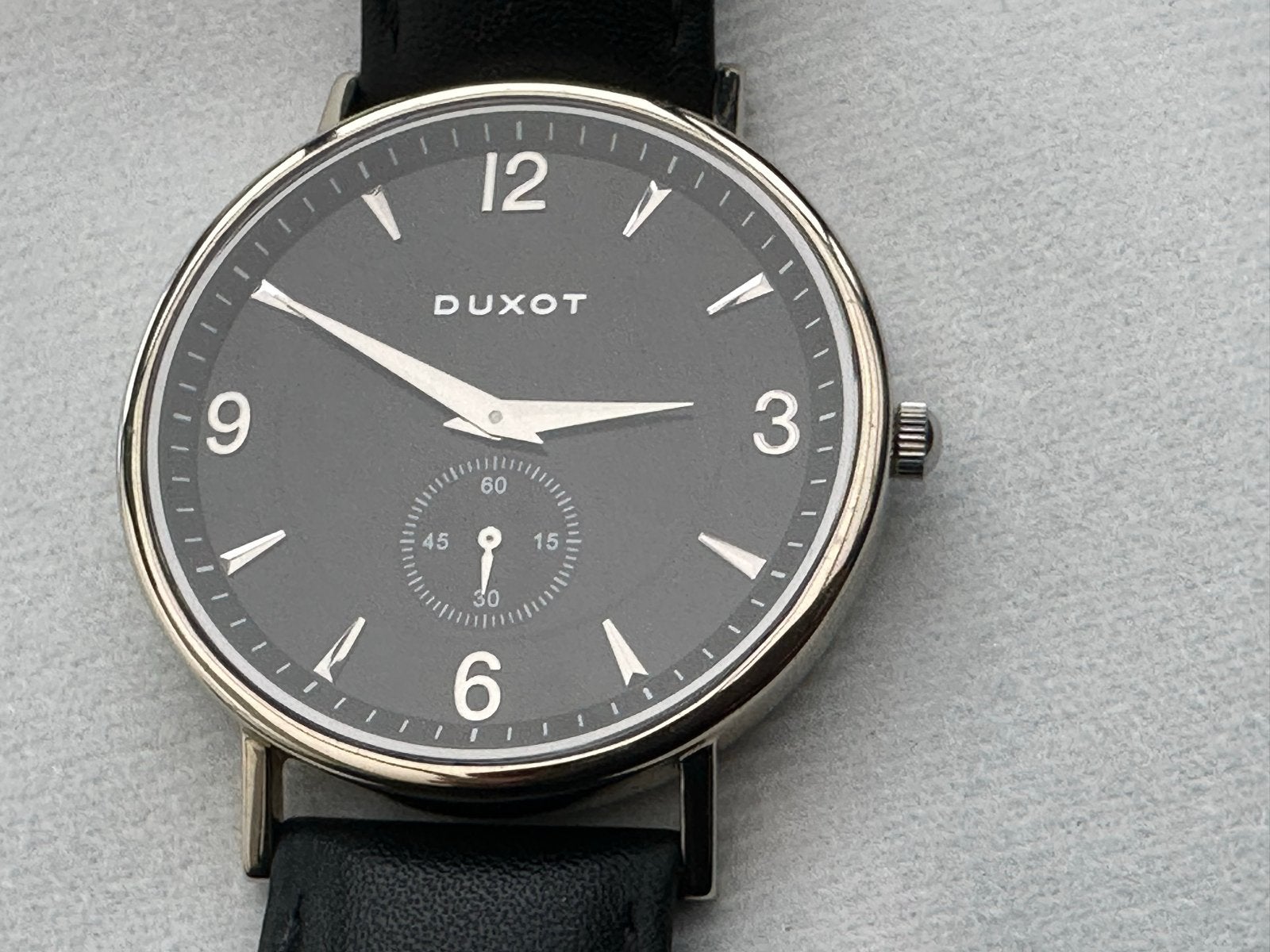 14k Goud Duxot DX-2039-01 Limited Edition Herenhorloge, Overige merken, Leer, Staal, Polshorloge