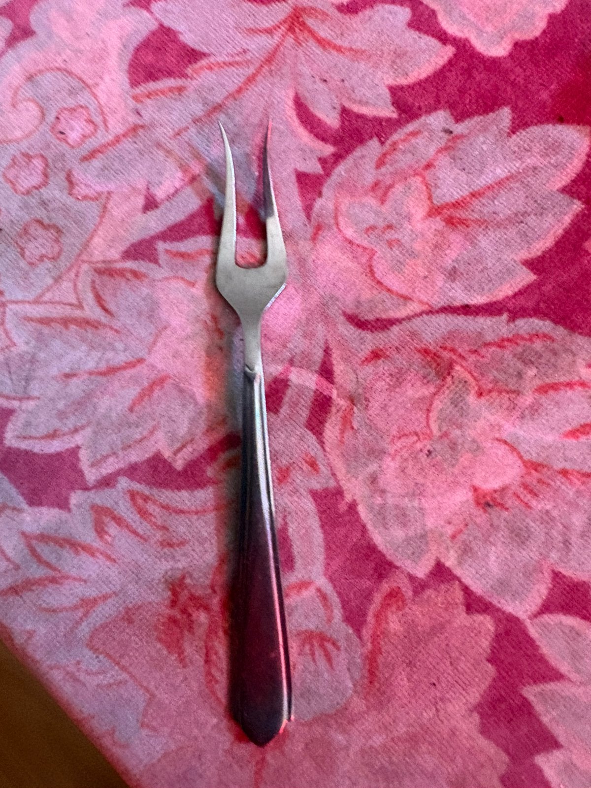 Gero Zilmeta vleeswarenvork Stropdas, Ophalen of Verzenden, Rvs of Chroom