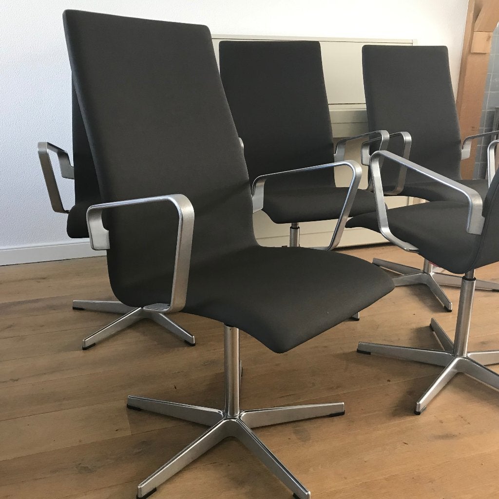 10 Fritz Hansen Oxford Arne Jacobsen chair stoel, Ophalen, Nvt, Nvt, Nvt