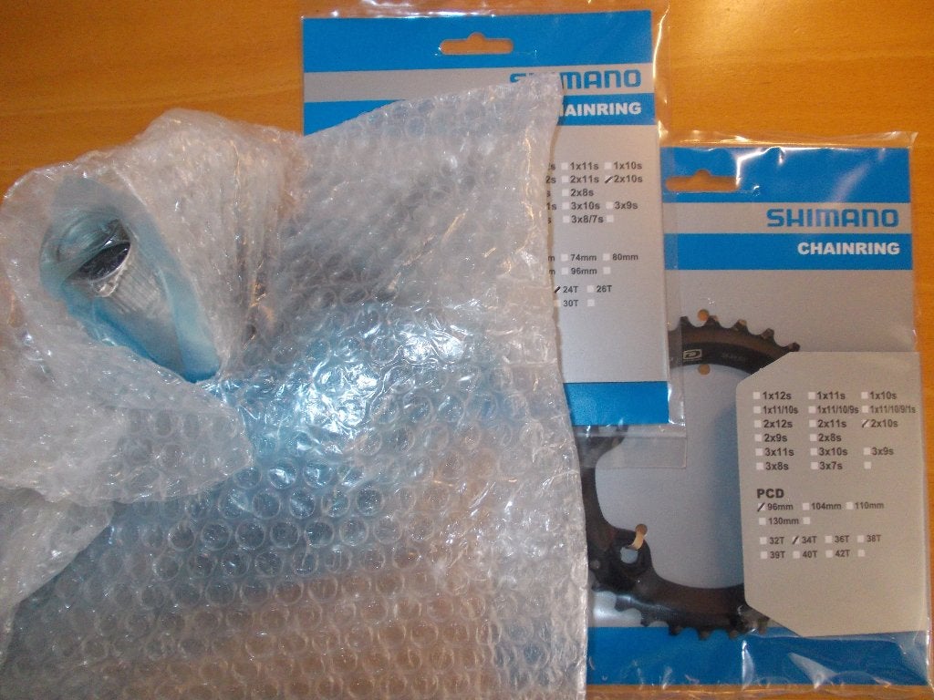 10 speed Shimano MTB onderdelen 2x10, 3x10, Crankstel of Pedalen, Ophalen of Verzenden, Zo goed als nieuw, Aluminium