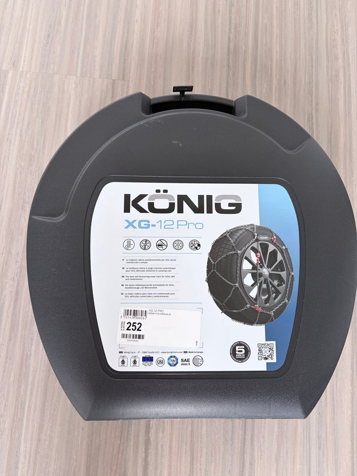 König XG-12 Pro 252 Sneeuwkettingen o.a. voor Tesla Model Y, Auto diversen, Ophalen of Verzenden, Nieuw