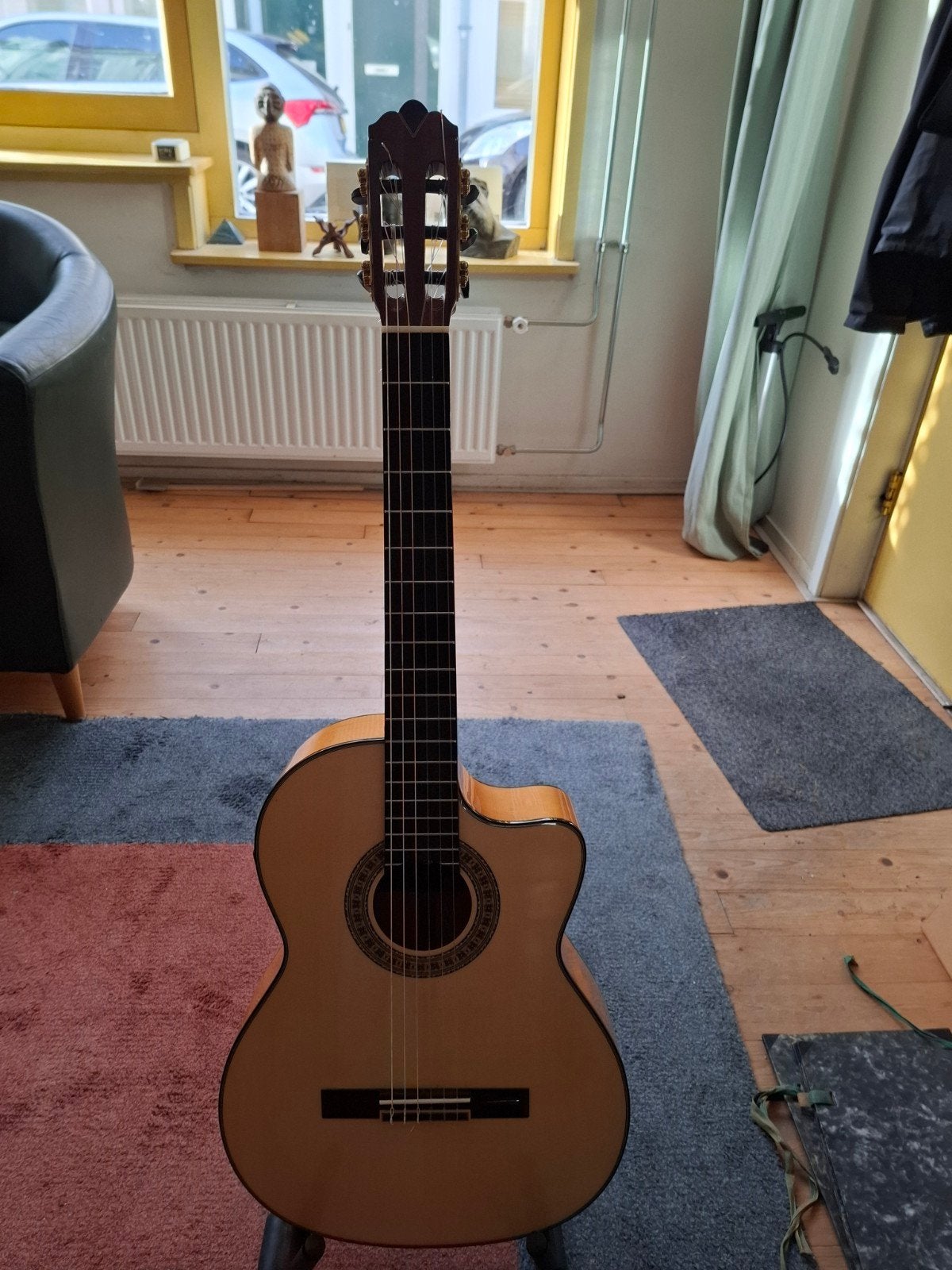 flamenco gitaar met piëzo...Vendimia AF 180, Muziek en Instrumenten, Ophalen of Verzenden, Klassieke of Spaanse gitaar