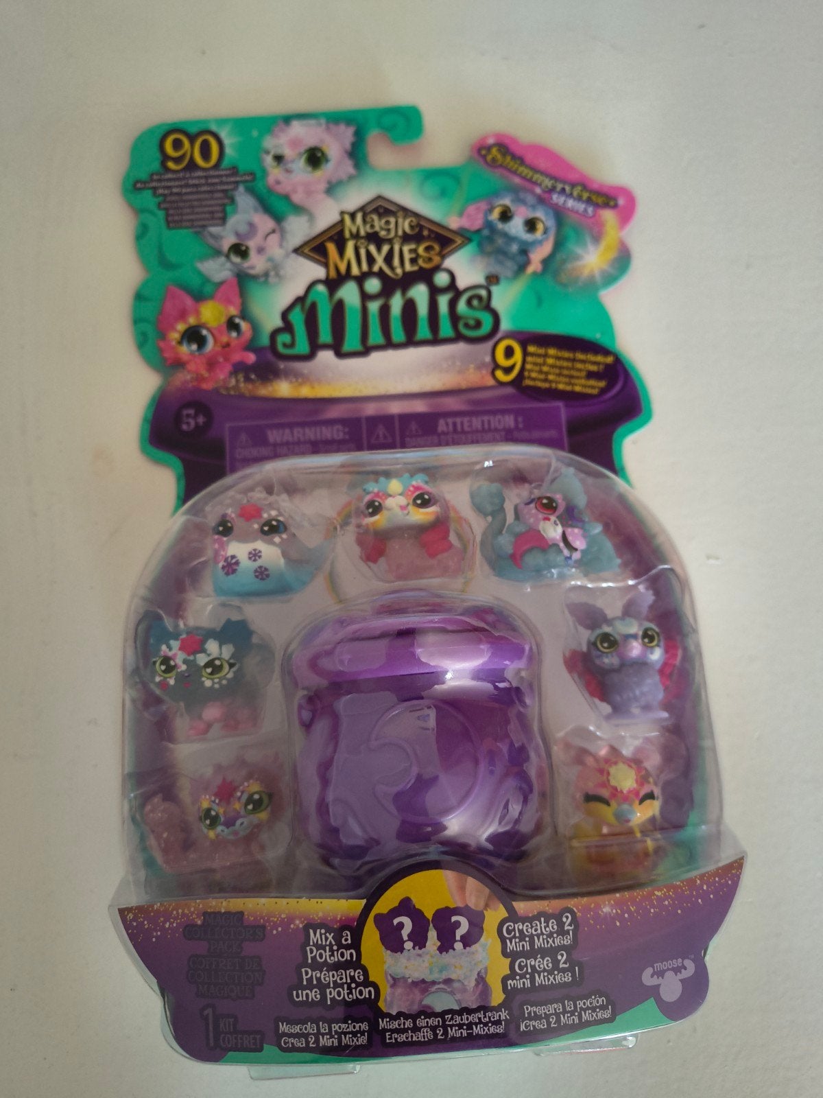 Magic Mixies Minis Speelset met 9 Figuren en Ketel, Ophalen of Verzenden
