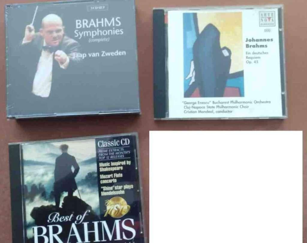 Johannes Brahms CD 's LP 's, Overige formaten, Overige typen, Ophalen of Verzenden, Zo goed als nieuw
