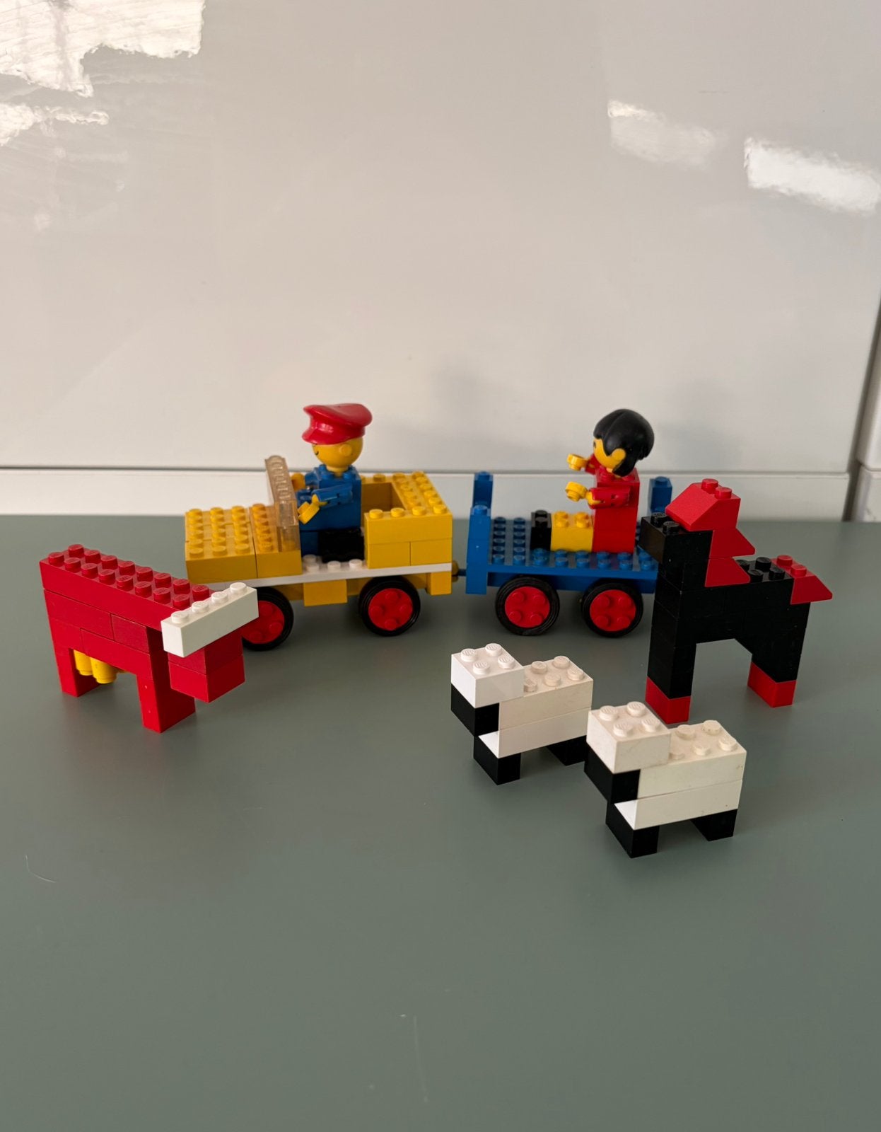 Vintage Lego 255 boerderij set, Gebruikt, Overige thema's, Lego, Ophalen of Verzenden