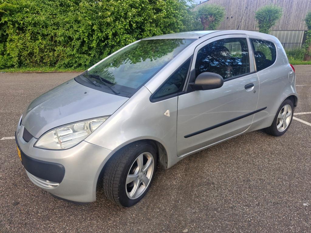 Mitsubishi Colt 1.1 Mivec CZ3 2008 Grijs, Auto's, Voorwielaandrijving, 74 pk, Origineel Nederlands, Handgeschakeld