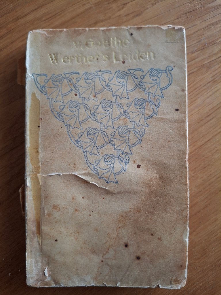 Wolfgang v. Goethe - Die Leiden des jungen Werther -, Boeken, Ophalen of Verzenden, Gelezen, Wolfgang V. Goethe