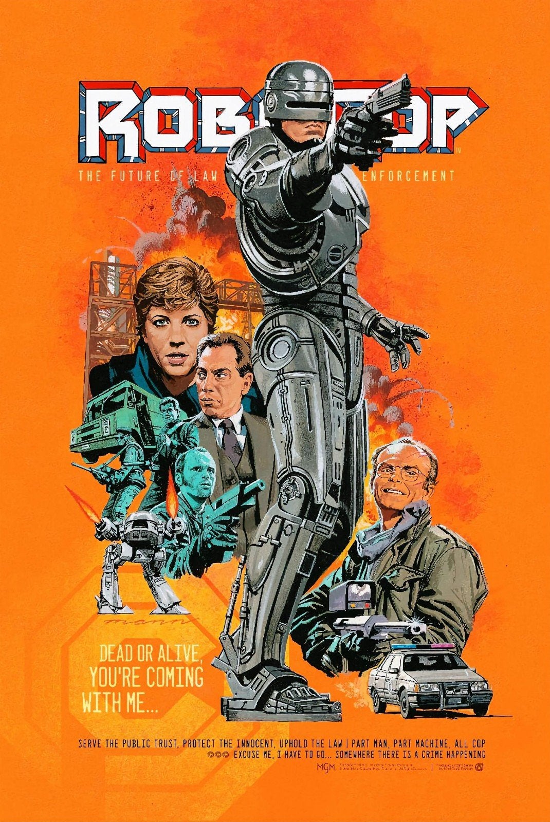 robocop, Ophalen of Verzenden, Zo goed als nieuw, A1 t/m A3, Film en Tv