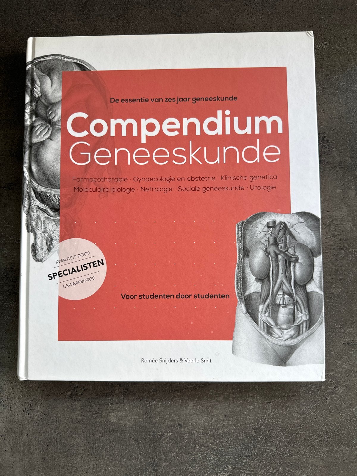 Compendium Geneeskunde - De essentie van zes jaar geneeskund, Ophalen of Verzenden, Beta, Zo goed als nieuw, WO