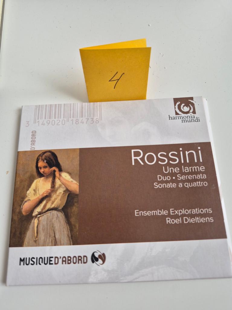 Rossini - Une larme - Ensemble Explorations CD, Ophalen of Verzenden, Romantiek, Zo goed als nieuw, Kamermuziek