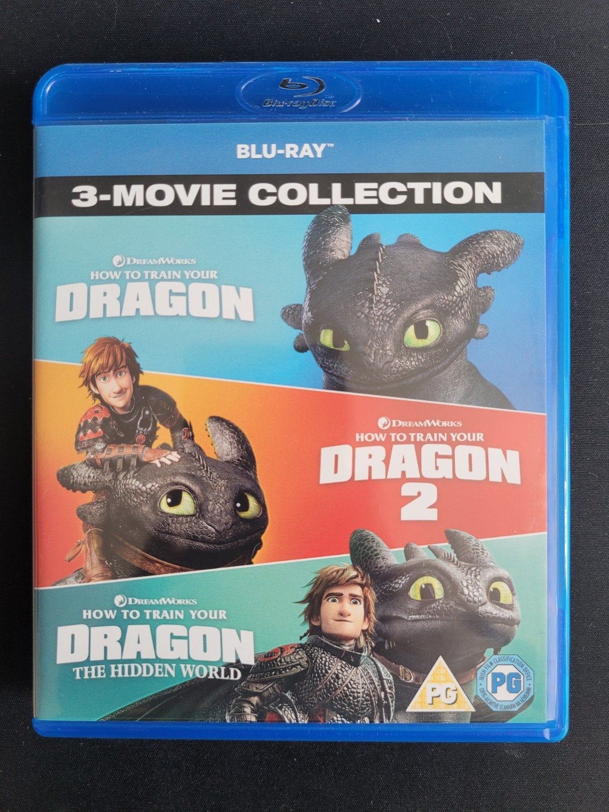 How to Train Your Dragon 3-Movie Collection Blu-ray, Spaans, Kinderen en Jeugd, Ophalen of Verzenden, Zo goed als nieuw