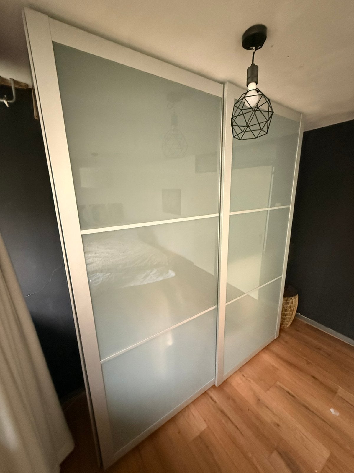 Kledingkast PAX - groot glas, Ophalen of Verzenden, 200 cm of meer, 50 tot 75 cm, Glas