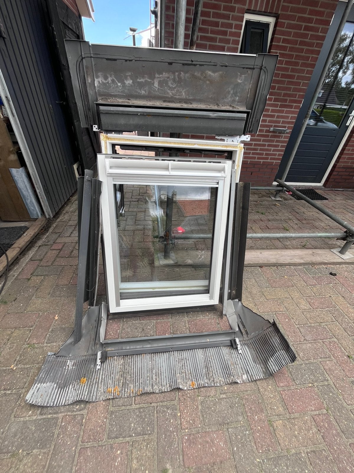 Velux dakraam, Doe-het-zelf en Verbouw, Glas en Ramen, Ophalen, Minder dan 80 cm, 80 tot 120 cm, Zo goed als nieuw