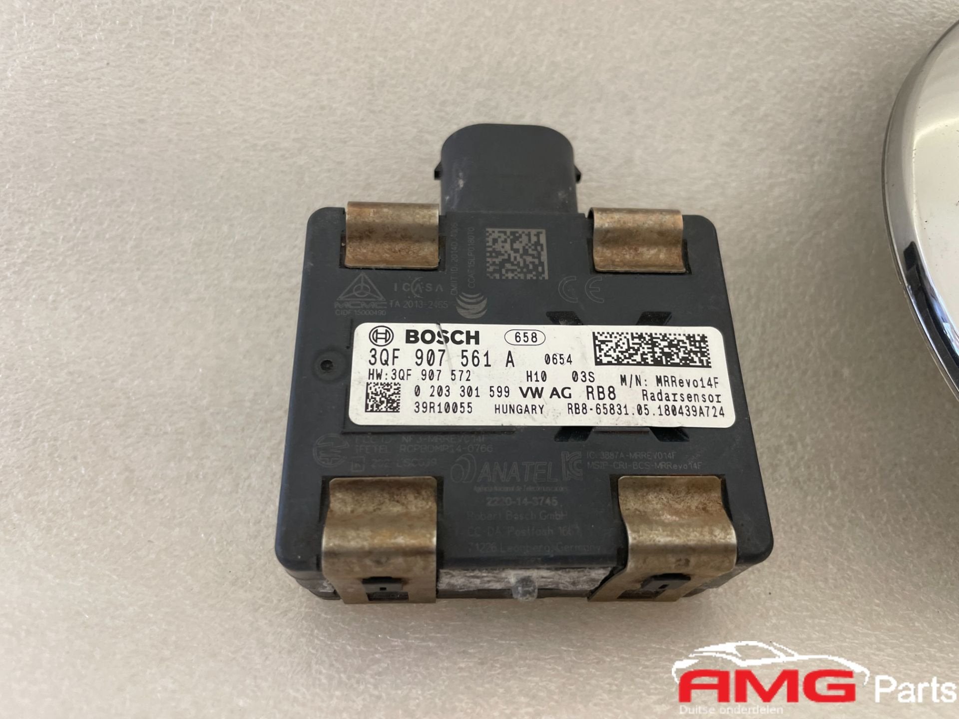 Vw Golf 7 Arteon Skosa ACC Radar Sensor 3QF907561A, Gebruikt, Volkswagen AG, Volkswagen, Berliner Ring 2
38440  Wolfsburg, DE