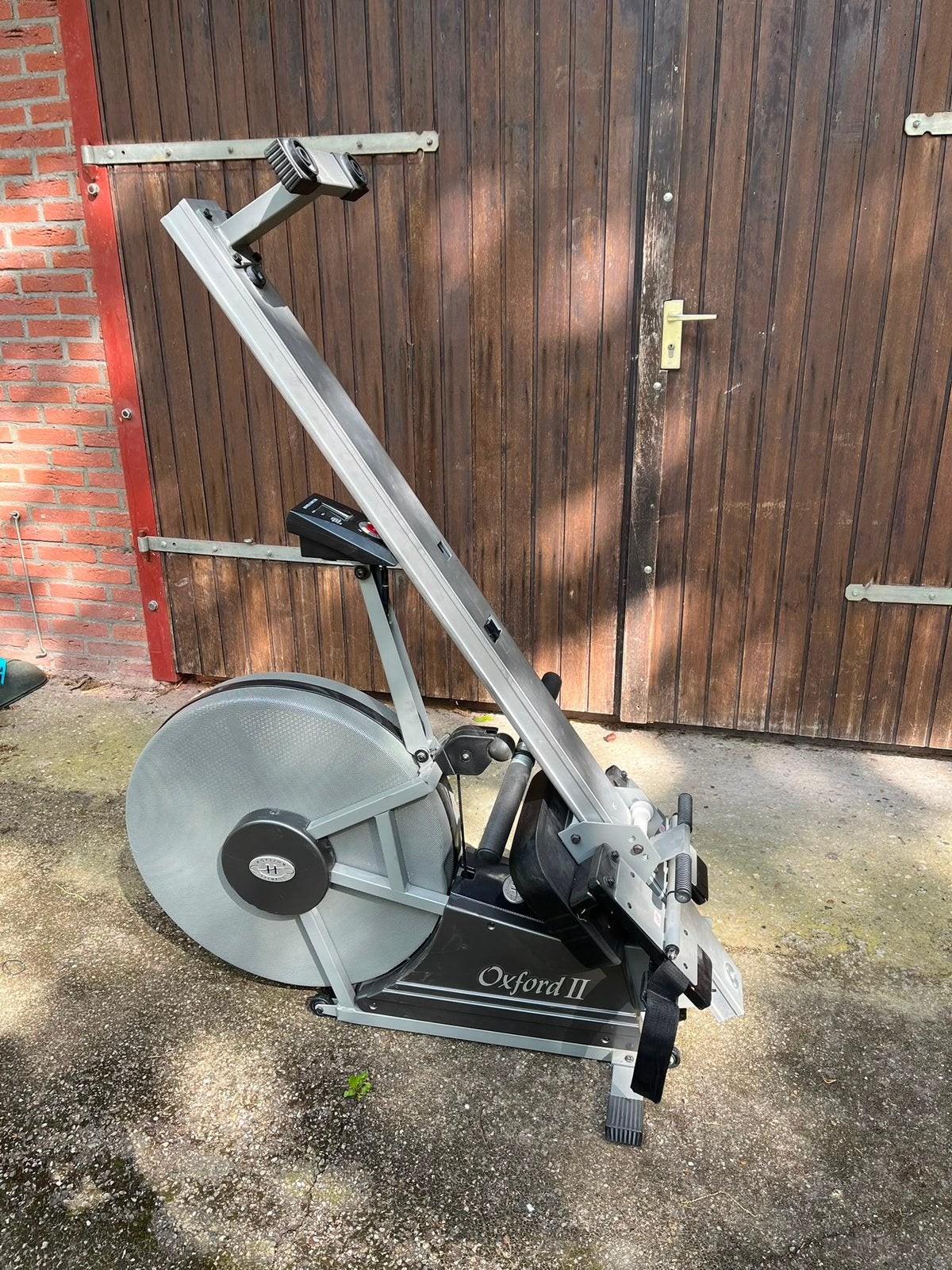 Horizon Fitness Oxford II roeitrainer, luchtweerstand, Ophalen, Gebruikt, Metaal, Roeitrainer