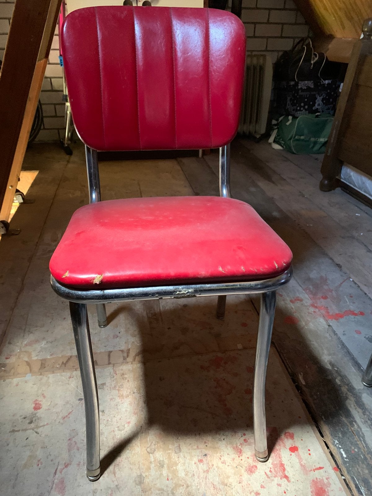 Retro stoelen aangeboden, Ophalen