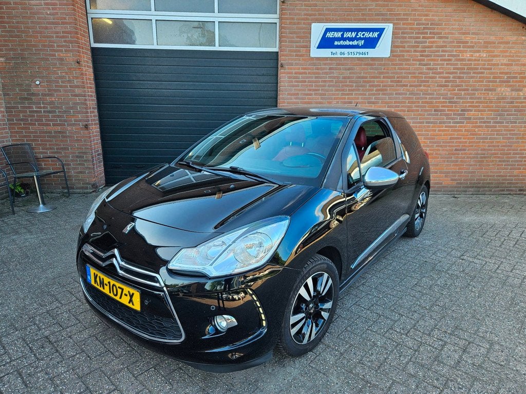 Citroen DS3 1.6 2012 Climate / Cruise / Nieuwe APK, Auto's, Citroën, Voorwielaandrijving, Euro 5, 4 cilinders, Zwart