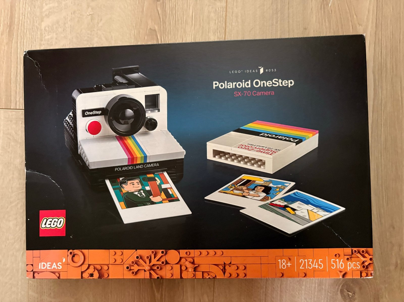 LEGO Ideas 21345 Polaroid OneStep SX-70 Camera Nieuw, Ophalen, Nieuw, Overige merken