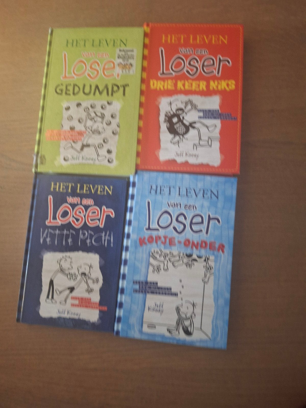 Het leven van een Loser - Boeken, Boeken, Ophalen of Verzenden, Gelezen, Jeff Kinney