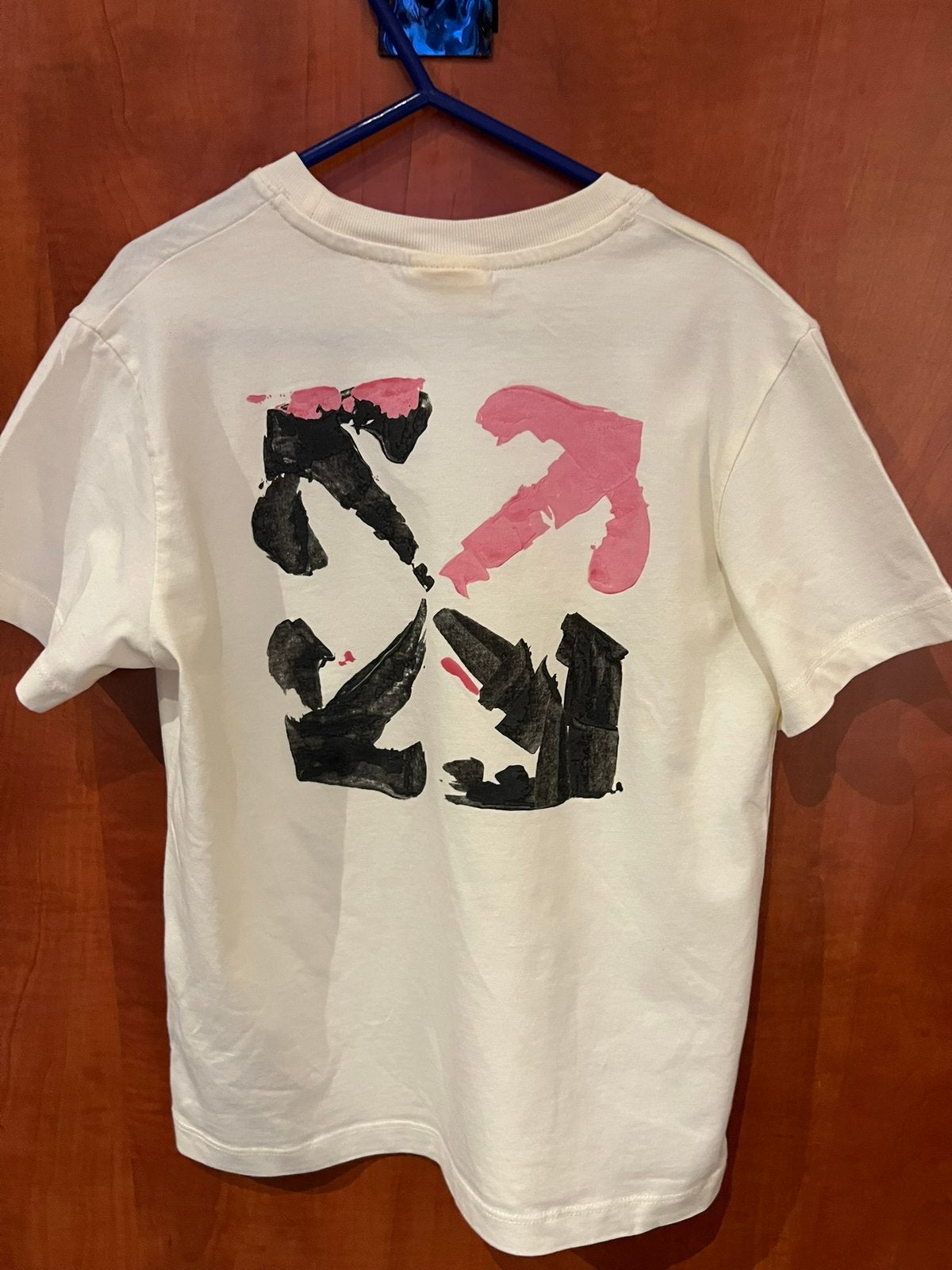 OFF-WHITE shirt maat 116 origineel ZGAN, Off-White, Meisje, Ophalen of Verzenden, Zo goed als nieuw