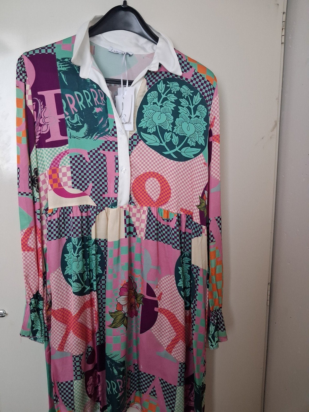 Leuke luchtig zomer jurkje maat l, Kleding | Dames, Grote Maten, Verzenden, Nieuw, Jurk