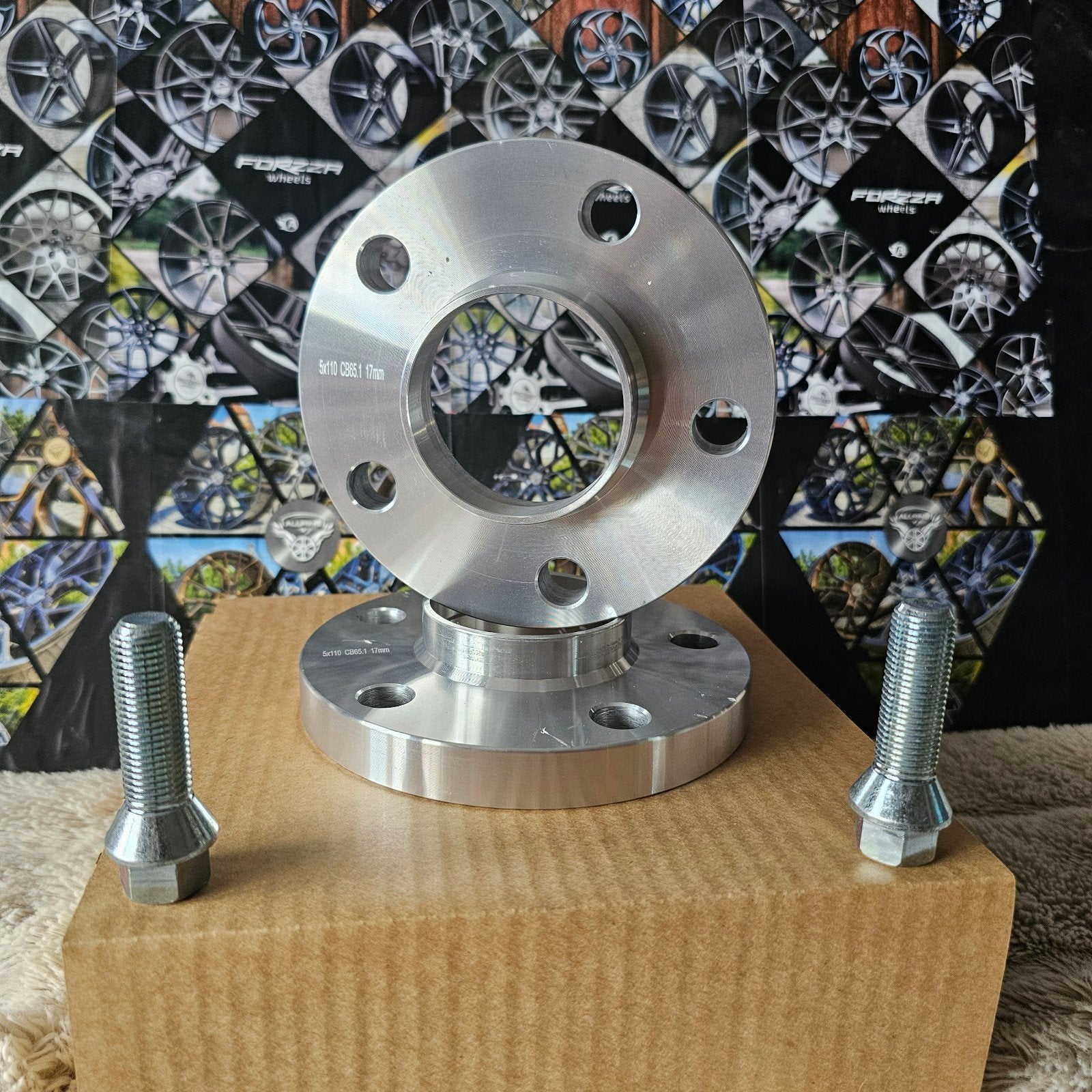 Spoorverbreders Saab Alfa Opel 5x110 65.1 17mm, Ophalen of Verzenden