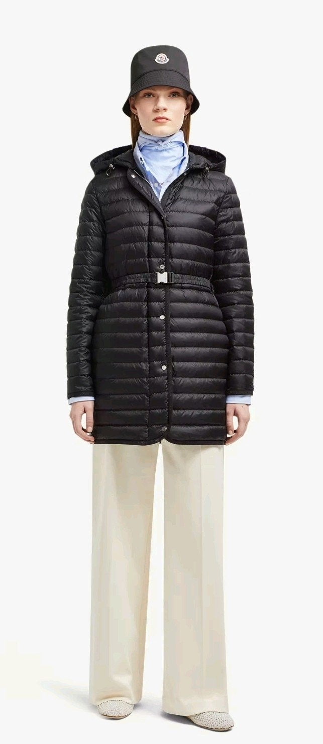Moncler zomerjas maat S, Zwart, Ophalen of Verzenden, Zo goed als nieuw, Maat 36 (S)