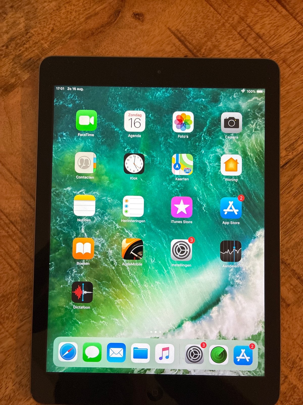 Apple iPad 6e generatie 32GB Wi-Fi Spacegrijs, Computers en Software, Apple iPads, 32 GB, Apple iPad, Zo goed als nieuw, Grijs