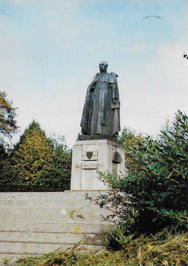 Tubbergen monument dr schaapman gelopen ansichtkaart (274), Ophalen of Verzenden, 1980 tot heden, Gelopen, Drenthe