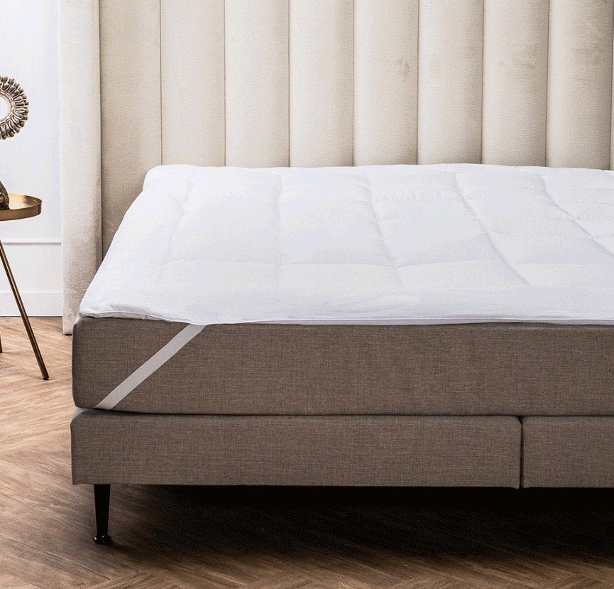 Fresh&Co Verkoelend Tencel Oplegmatras 180x200, Matrasbeschermer, Wit, Ophalen of Verzenden, Fresh&co
