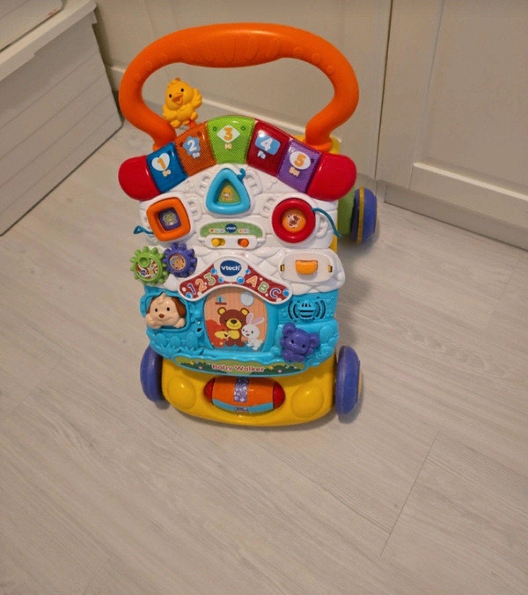VTech Baby Walker - Loopwagen met activiteitenpaneel, Ophalen, Zo goed als nieuw