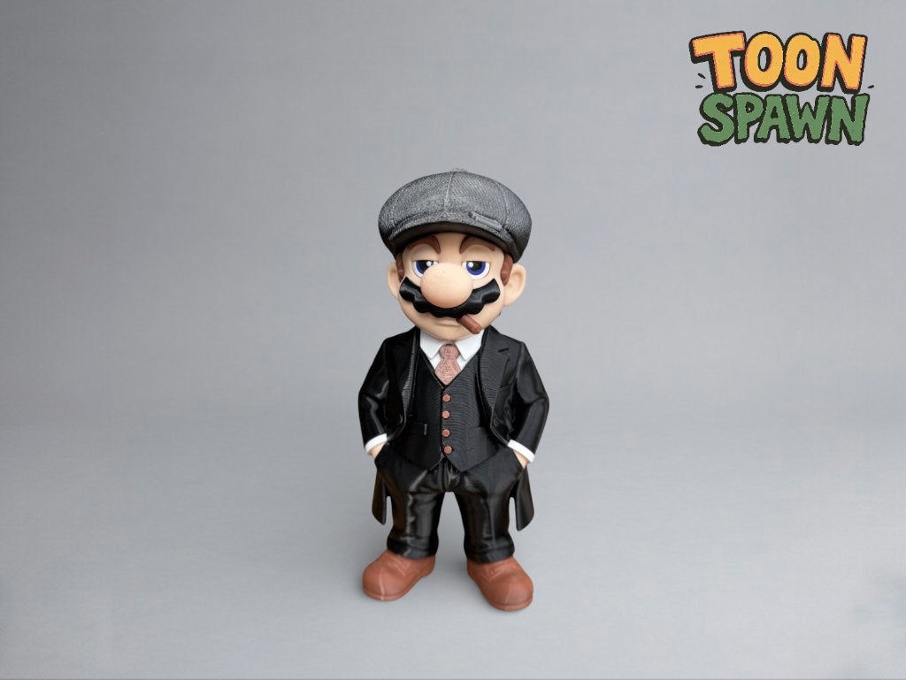 Mario Shelby – Mario x Shelby Mash‑up Figurine – 27 cm, Ophalen of Verzenden, Nieuw, Overige typen