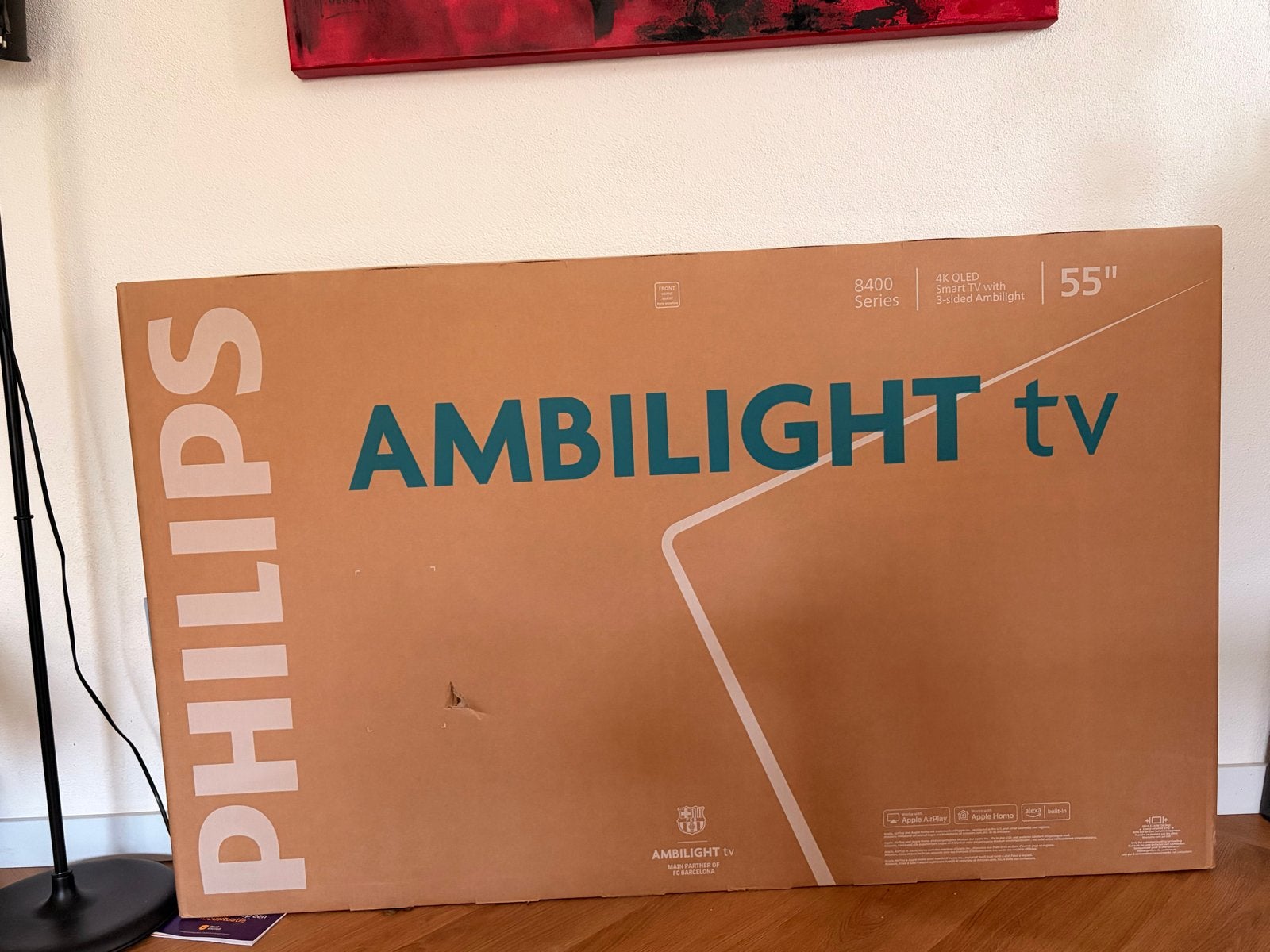 Philips Ambilight TV 55 inch 4K UHD Smart TV, Ophalen, Philips, LED, 50 Hz