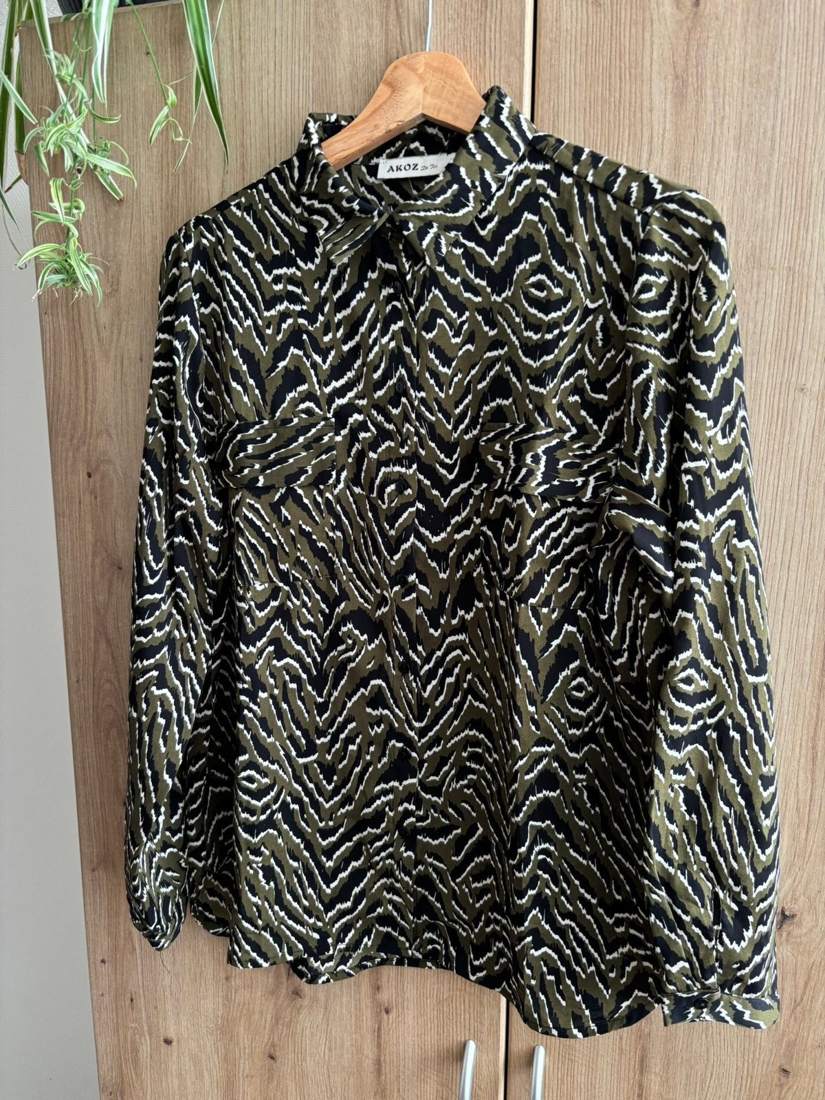AKOZ de Toi blouse, Kleding | Dames, Blouses en Tunieken, Ophalen of Verzenden, Zo goed als nieuw, Maat 38/40 (M), Overige kleuren