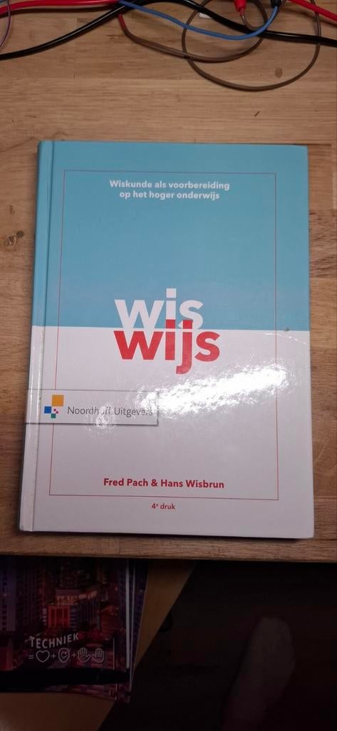 WisWijs MBO schoolboek wiskunde - Noordhoff Uitgevers, Fred Pach & Hans Wisbrun, Nieuw, Ophalen of Verzenden, MBO