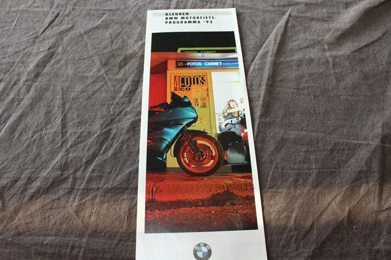 BMW 1993 motorfiets kleuren programma, Motoren, Ophalen of Verzenden, BMW