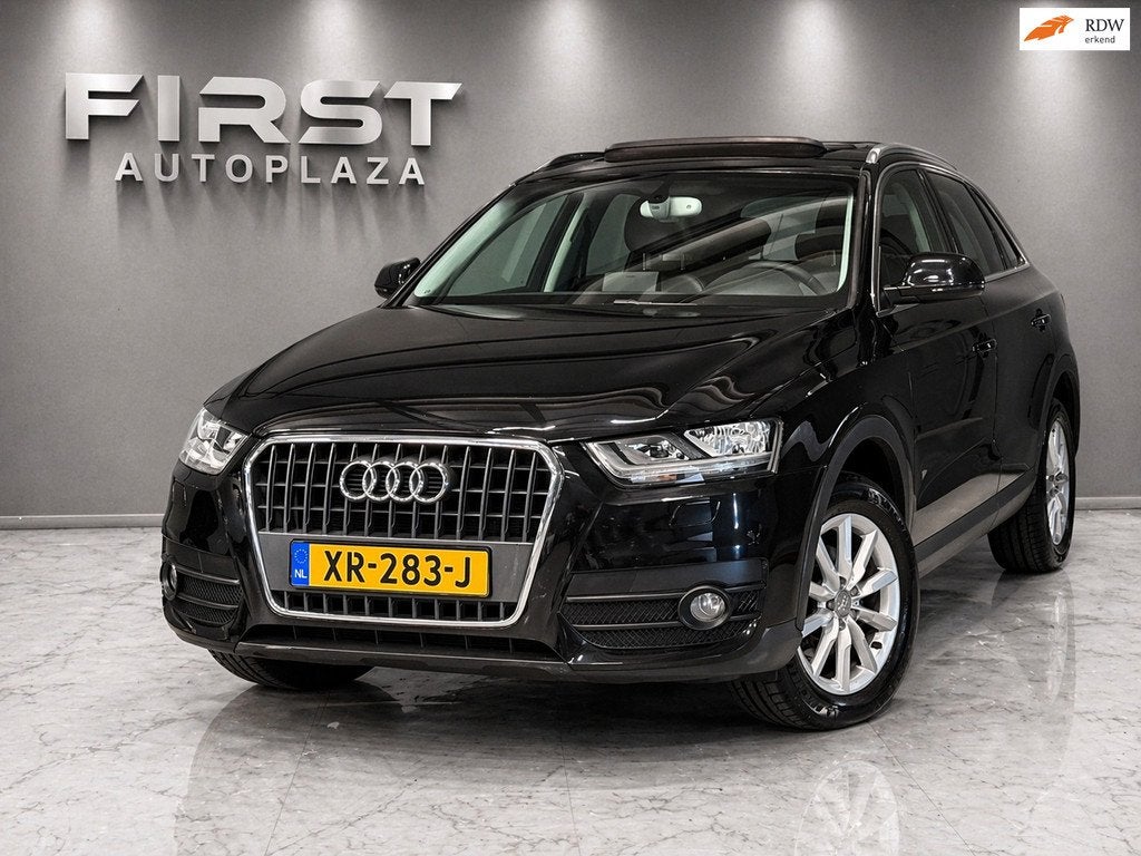 Audi Q3 1.4 TFSI Pro Line S PANORAMADAK/LEDER/NAVI/STOELVERW, Auto's, Audi, 730 kg, 4 cilinders, Zwart, Leder