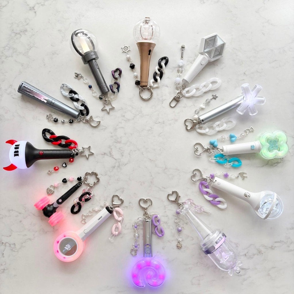 Kpop lightstick sleutelhangers, Ophalen of Verzenden, Nieuw, Gebruiksvoorwerp