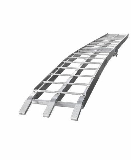Opvouwbare Oprijplaat aluminium 220x28cm 340kg per stuk, Ophalen of Verzenden, Nieuw