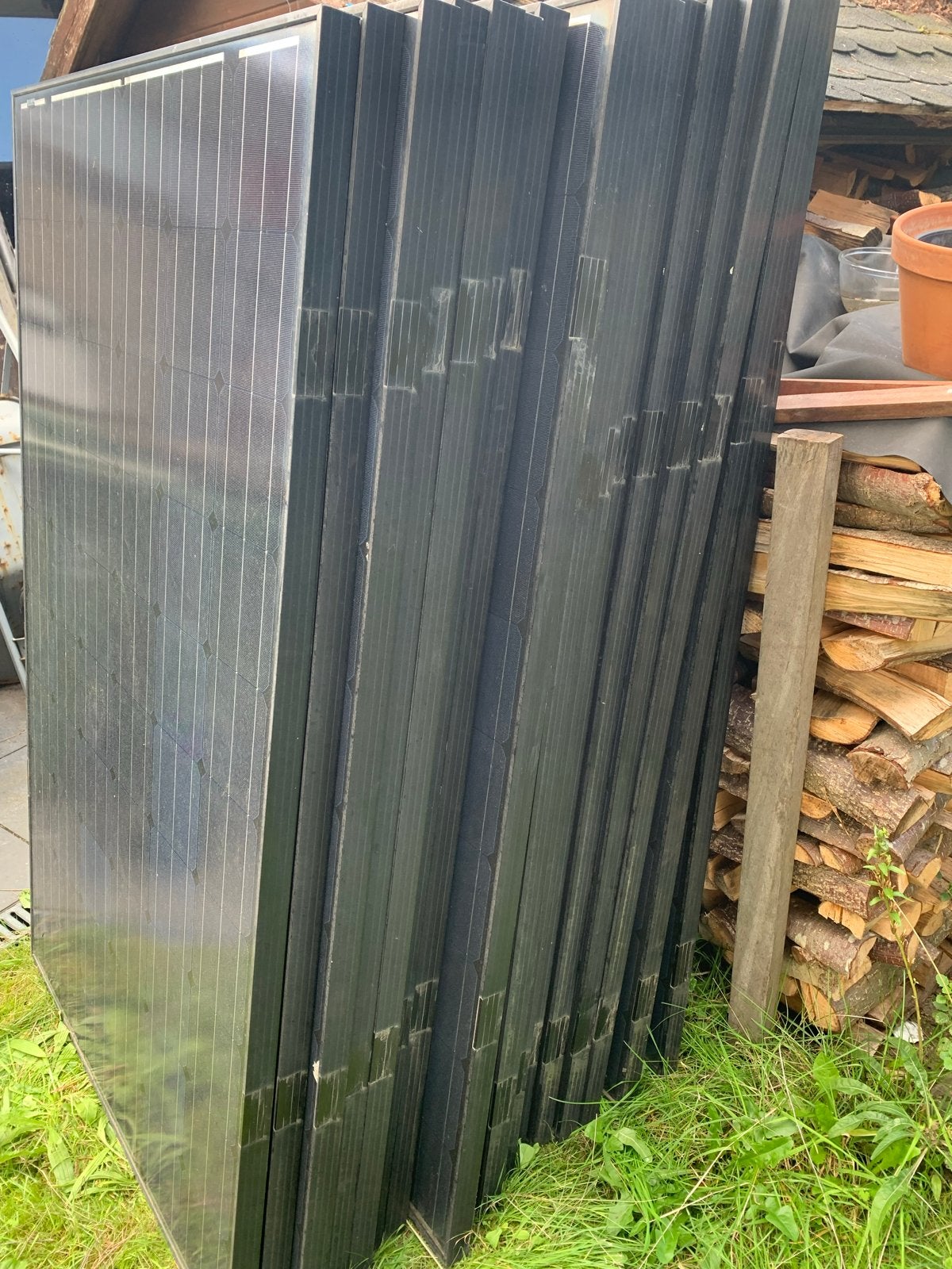 Complete set panelen 18x 270Wp met omvormer en profiele, Ophalen, Gebruikt, Overige typen