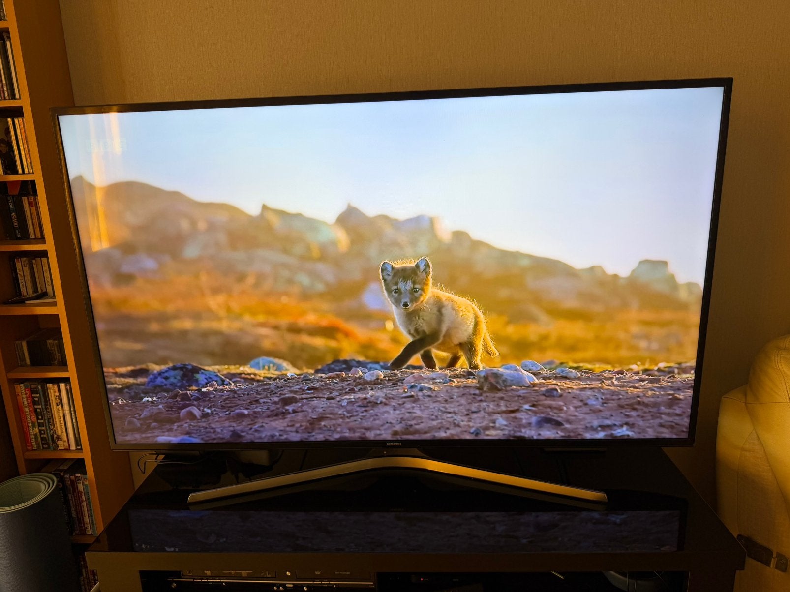 Samsung 55” 4K Smart TV, Ophalen, 50 Hz, LCD, Zo goed als nieuw