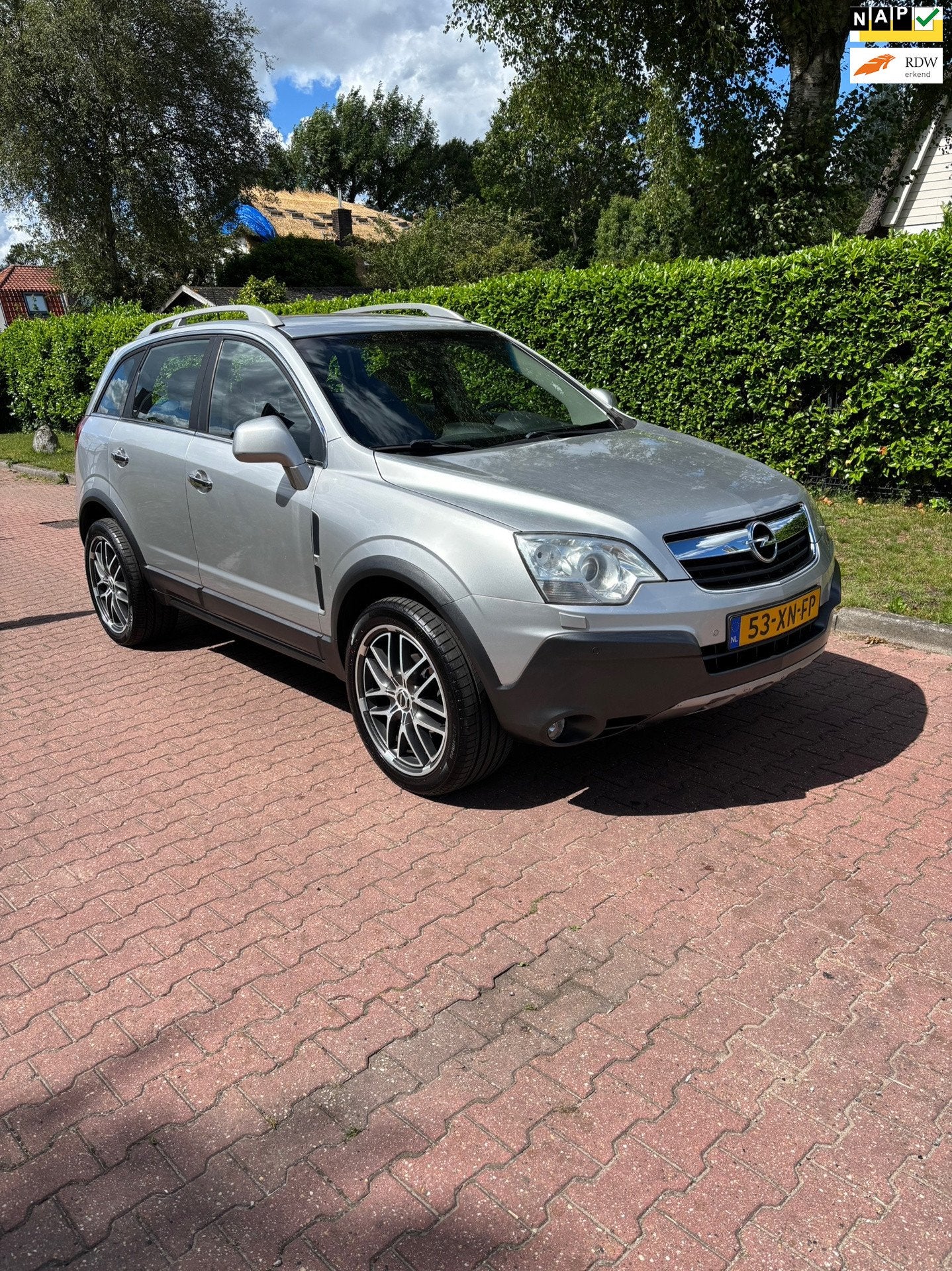 Opel Antara 3.2 V6 Cosmo NAP AUT EERSTE EIGENAAR!, Automaat, 3195 cc, Zwart, 2000 kg