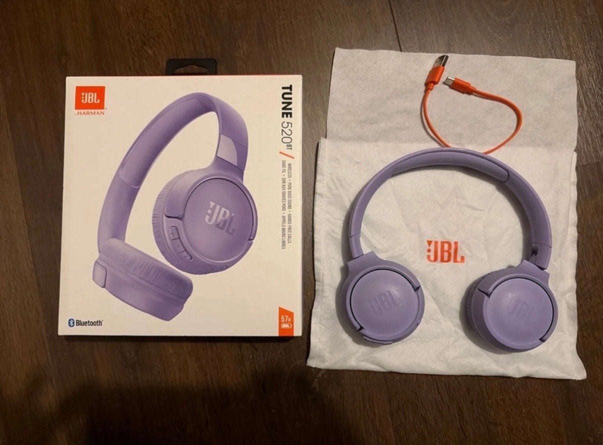 JBL Tune 520BT Draadloze Koptelefoon, Ophalen of Verzenden, Zo goed als nieuw, Op oor (supra aural), Draadloos