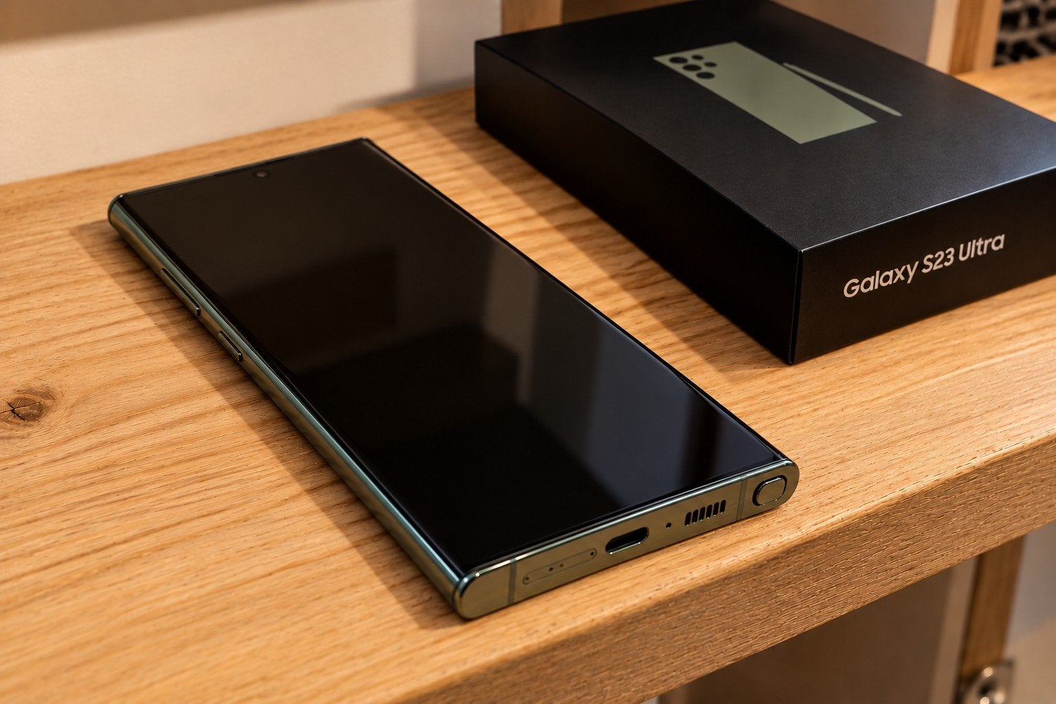 Samsung Galaxy S23 Ultra – groen – 512GB
Vraagprijs: €425