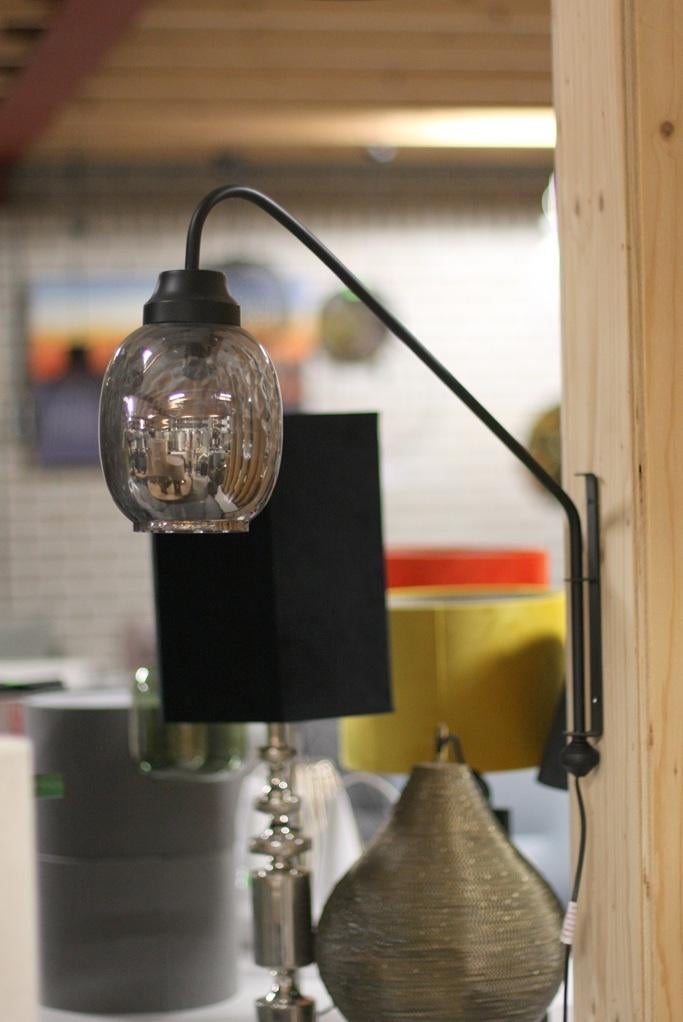 Wandlamp BUBBLE BePureHome metaal & glas, Ophalen of Verzenden, Zo goed als nieuw