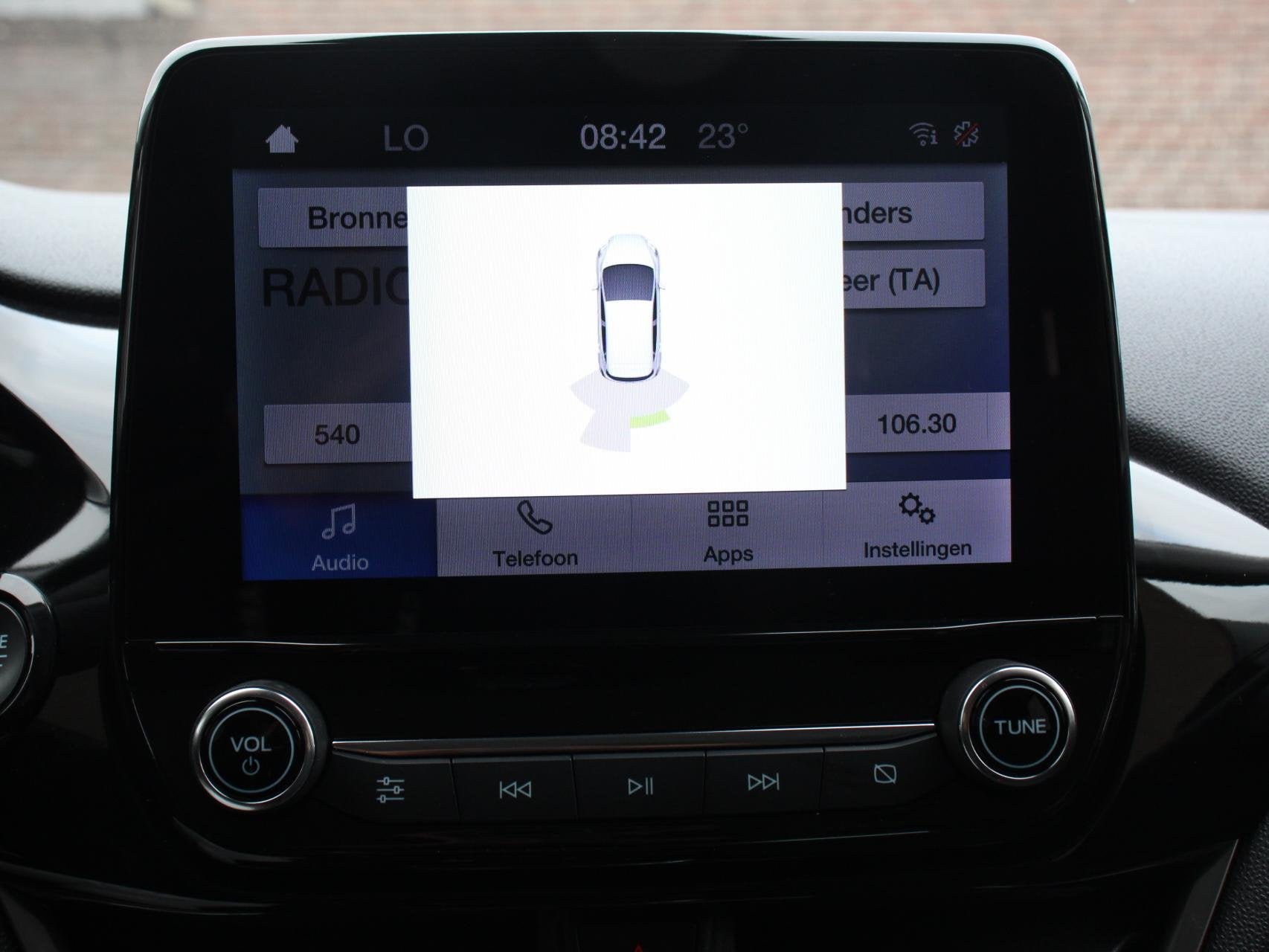Ford Fiesta 1.0 125pk Titanium Navigatie Climate control Led, Voorwielaandrijving, Gebruikt, Euro 6, 1133 kg